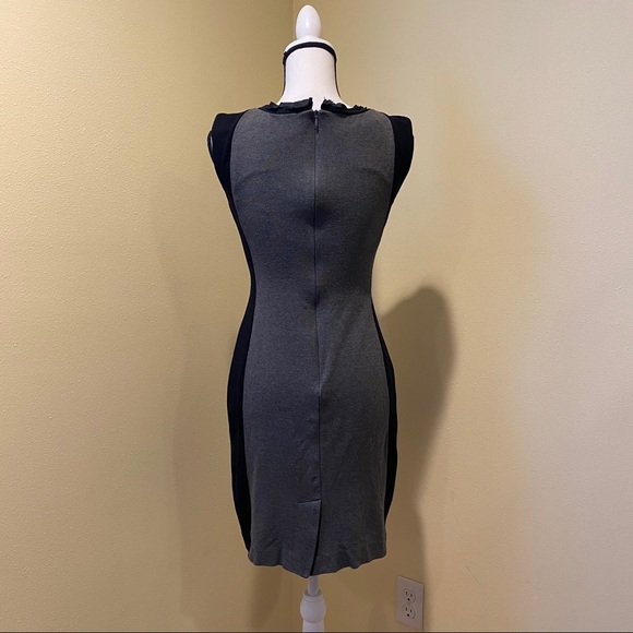 Banana Republic Black & Gray Night Out Dress - Picture 5 of 8